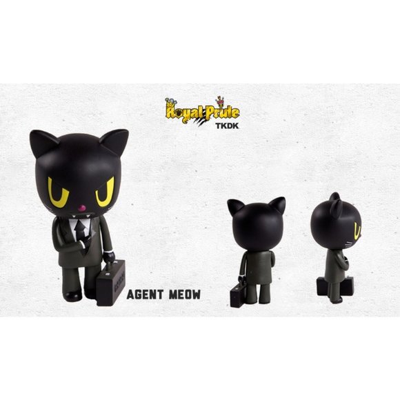 Tokidoki Two Royal Pride Agent Meow and Savana with 1 Box Small 3.5" from 2012 - Picture 10 of 11